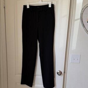 Simply Vera Vera Wang Women's Black Straight Leg Pants
